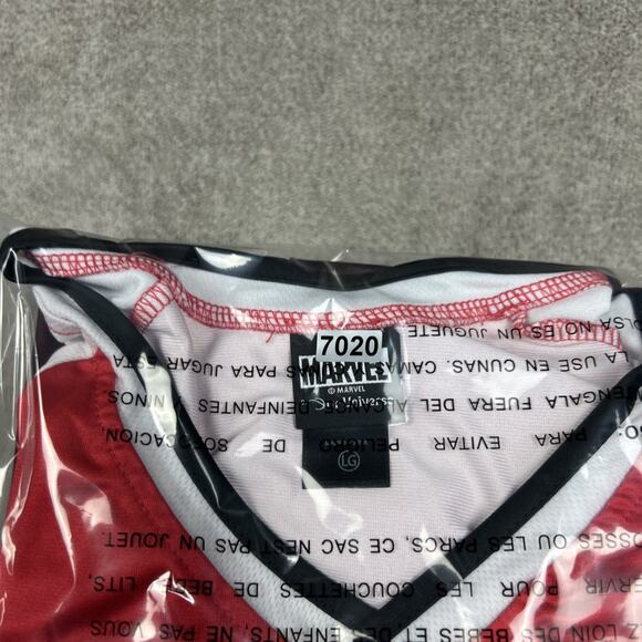 Marvel Shirt Stark Industries Iron Man Tony Stark Our Universe Jersey #63 Large - Picture 8 of 8